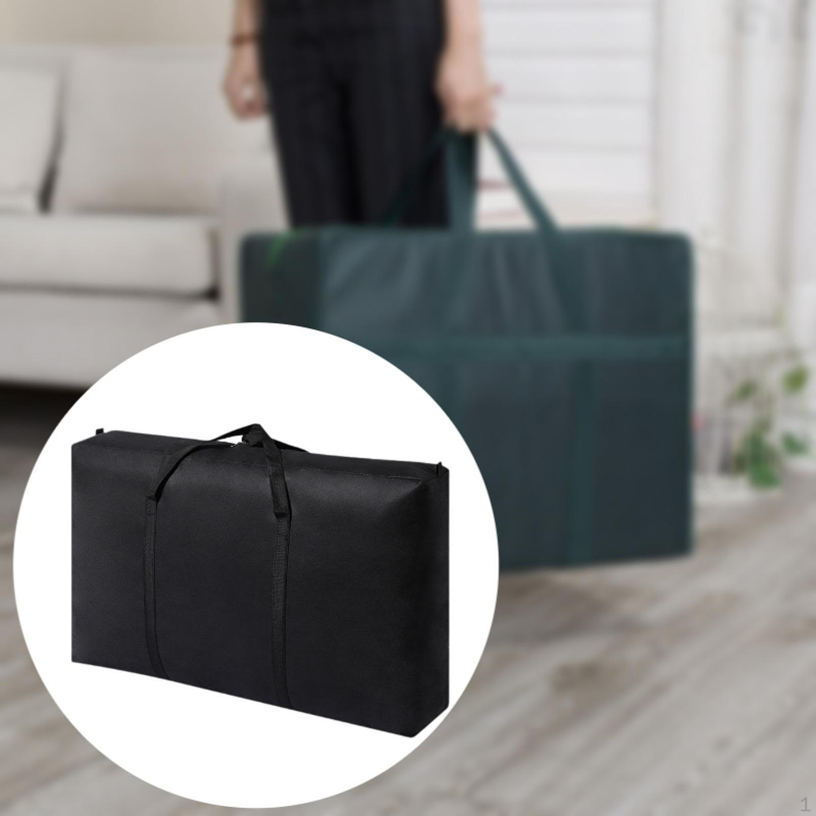 

Очень большая сумка для переезда с молниями и ручками для переноски, сверхпрочные коробки для хранения 180L