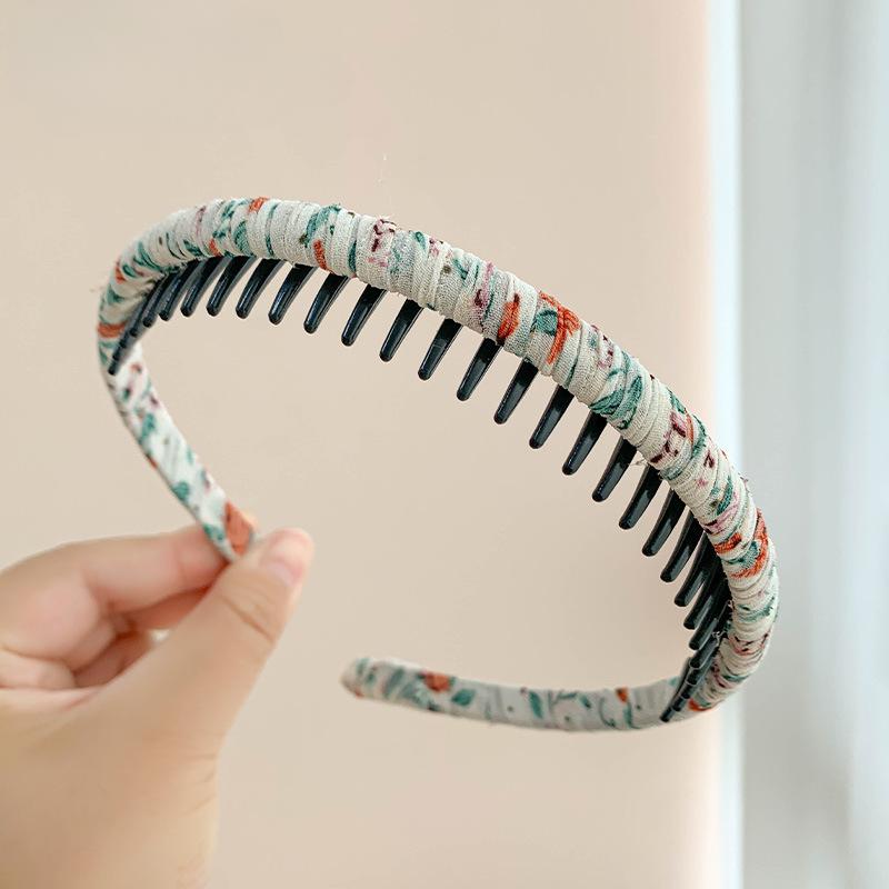 New Children Sweet Colors Flowers Ornament Headband Headwears Girls Acrylic Cute Hair Hoop Headbands Kids Hair Accessories