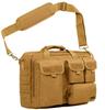 Cybertron Waterproof 900D Multifunctional Shoulder Bag with MOLLE Military Tactical Tote Messenger Computer Khaki Closure, Bag, 14.1" PC/Laptop Bag,
