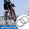 A ABSOPRO Bicycle Ball Bearing Cage Crank Bearing 3.97mm X 22 Bike Wheel Bearing Retainer (Set of 2)
