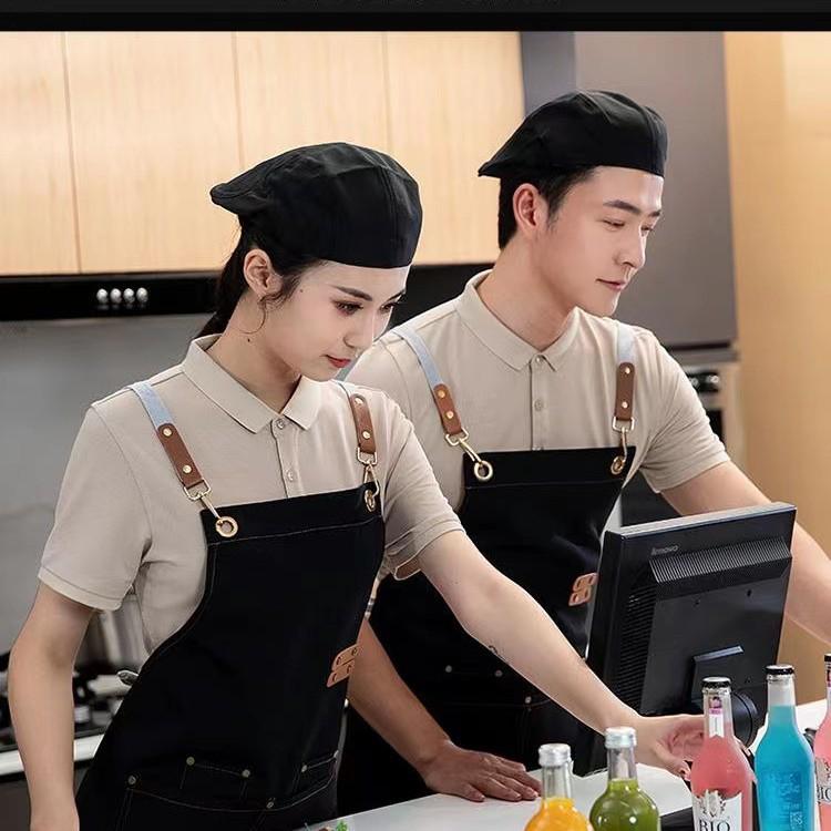 Waterproof Apron: Modern, Stylish Workwear with Custom Logo Option Waterproof Printable