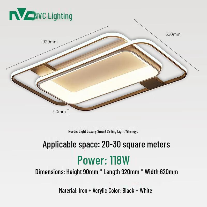 Nufeng Modern LED Smart Ceiling Lamp