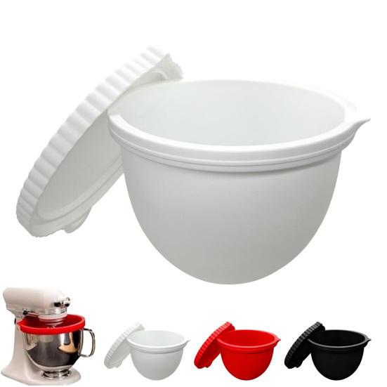 Silicone Liners for Kitchenaid 5 Qt Mixers Heat-Resistant Bowl Insert Reusable Blender Replacement Bowl Versatile Baking Cooking Accessory