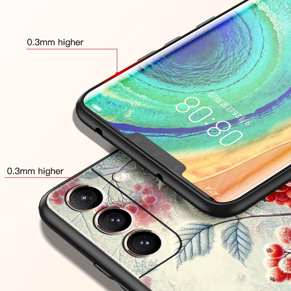 Oil Painting Flowers Pattern Design Phone Case for Samsung Galaxy S26 S25 S24 S23 S22 S20 S21 FE Ultra S25 Edge Plus 5G Soft TPU