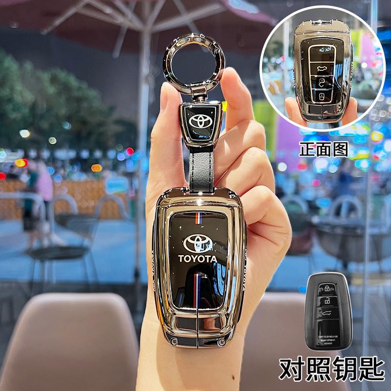 AACL1 Graffiti Car Key Case Cover For Toyota Corolla Land Cruiser Prado Crown Yaris Sienna Alphard Cross Hilux Fortuner Camry