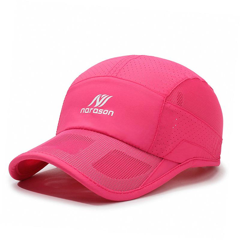 Cappellino da Baseball Estivo da Esterno con Protezione Solare Cappello Traspirante in Rete Stile Coreano Visiera Vuota Cappellino da Corsa ad Asciugatura Rapida