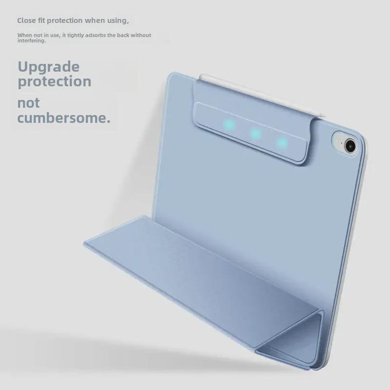 Magnetische Schutzhülle für iPad 10 10,9'', Air 4/5 und Pro 11 mit doppelseitigem Clip und Sturzschutzdesign