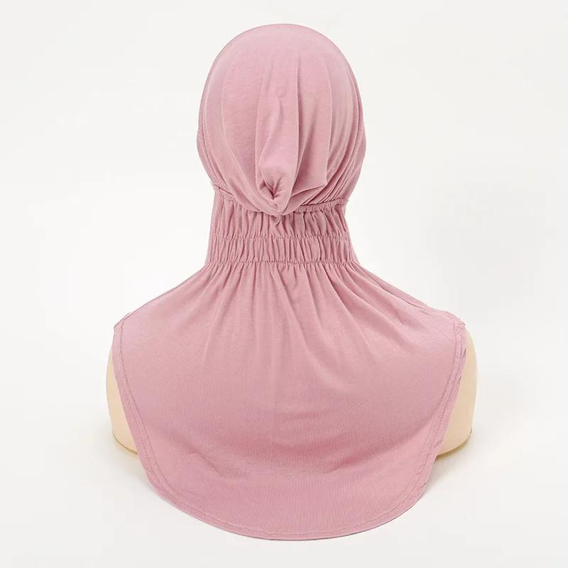 Ramadan Modal Muslim Women Jersey Headscarf Hijab Underscarf Ninja Hats Head Cover Turban Inner Bonnet Cap Arab Accessories