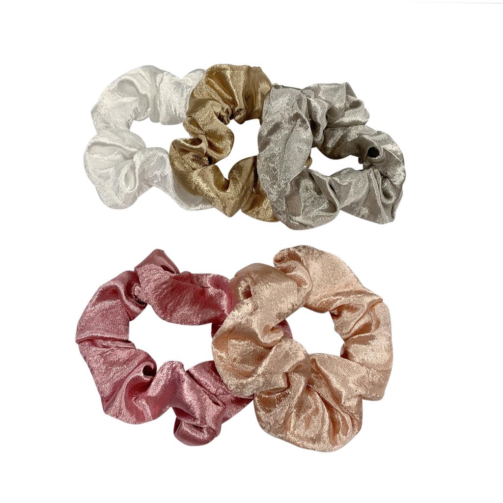 15PCS/Set Women French Elastic Hair Scrunchies For Women Hair Ties Rubber Band Hair Rope Accessories Lady Headdress 2021