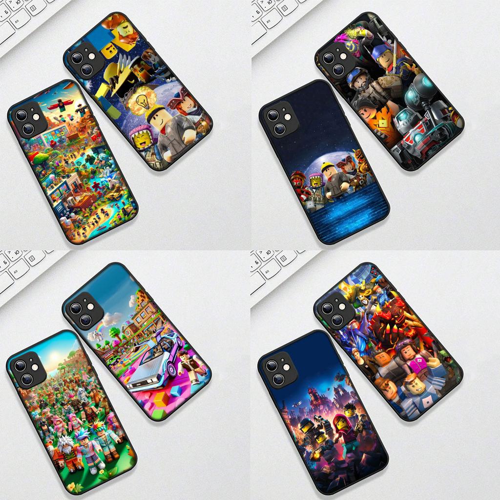 Cover Wallpaper R-Robloxs for Motorola Moto G86 G57 G67 G24 G15 G54 Power G13 G14 G34 G35 G45 G60 G53 G55 G64 G75 G72 Phone Case