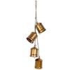 Cow Bells Gold Christmas Decoration Wind Chime Bell Party Scene Props Setting