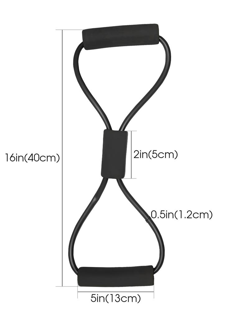 Yoga Resistance Bands Elastic Sports Exercise Puller 8-shaped Chest Expander Pilates Gym Fitness Equipment Strength Training