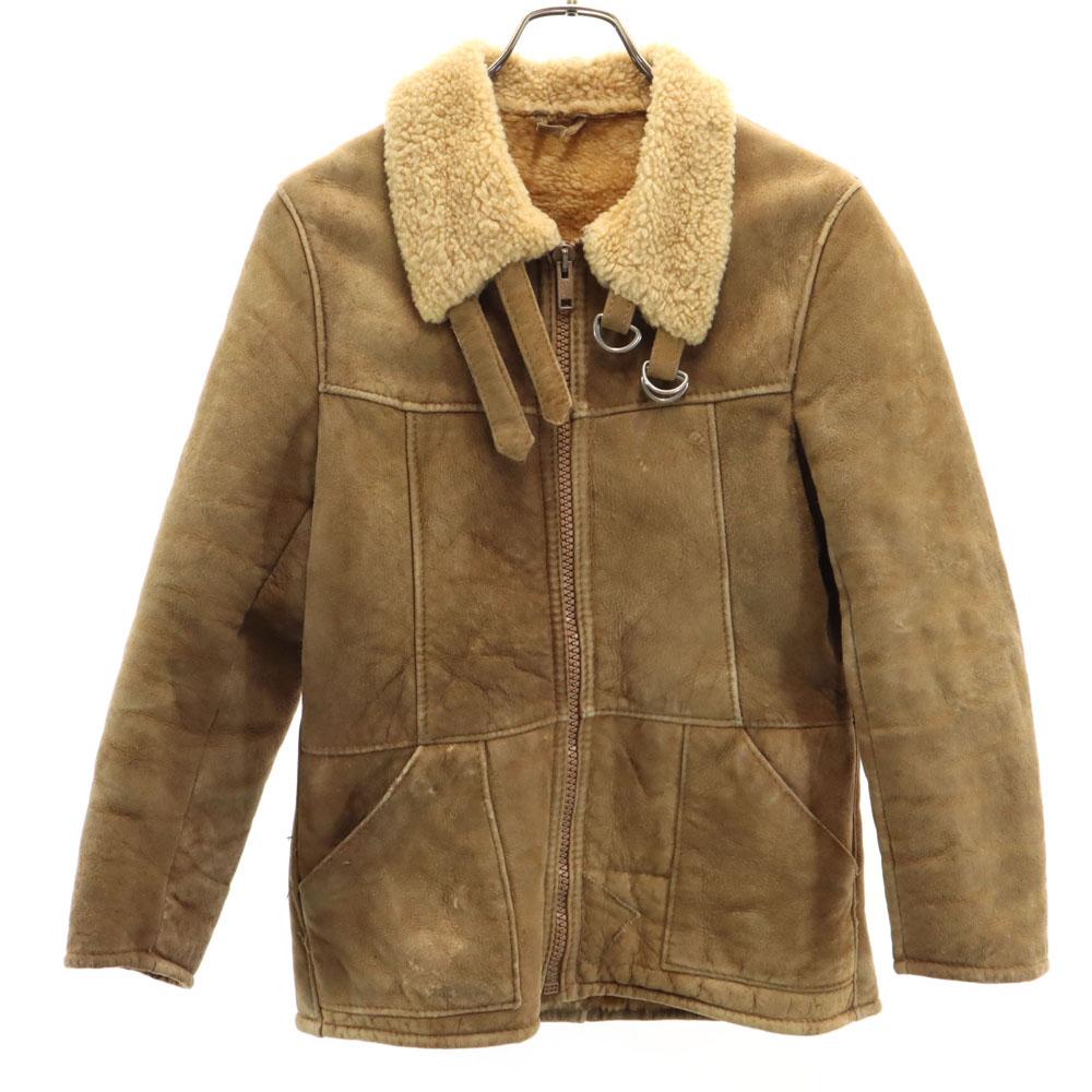 Mouton Jacket Brown Women Used