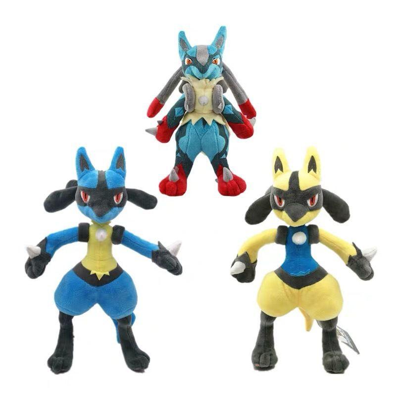 Entzückendes 12-Zoll glänzendes Luc Lucario Plüschtier Perfekt für Kinder und Sammler
