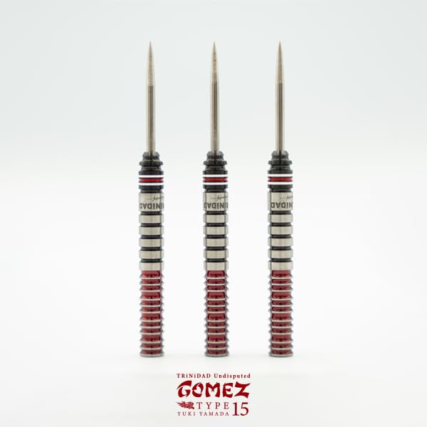 ダーツ TRINIDAD GOMEZ TYPE 15 Trinidad Undisputed Gomez Type 15 Steel Tip Darts - 22.8gm