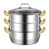 Sule 316 Stainless Steel Multi-Layer Steamer Soup Pot