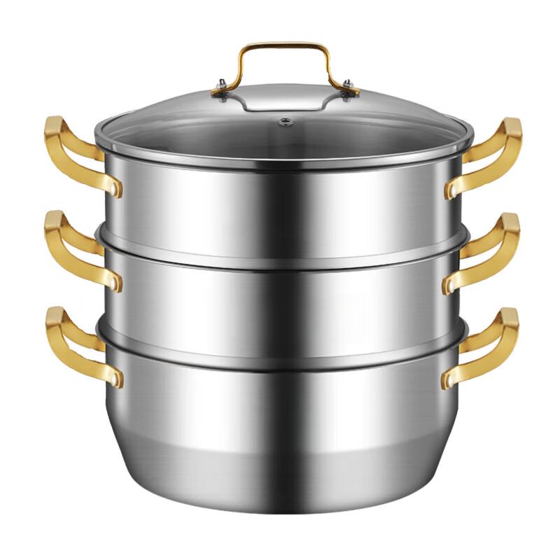 Sule 316 Stainless Steel Multi-Layer Steamer Soup Pot