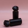 50Ml Black Gold Polyhedral Cover Refillable Thick Glass Spray Perfume Bottle Empty Atomizer Bottle Makeup Cosmetic Container