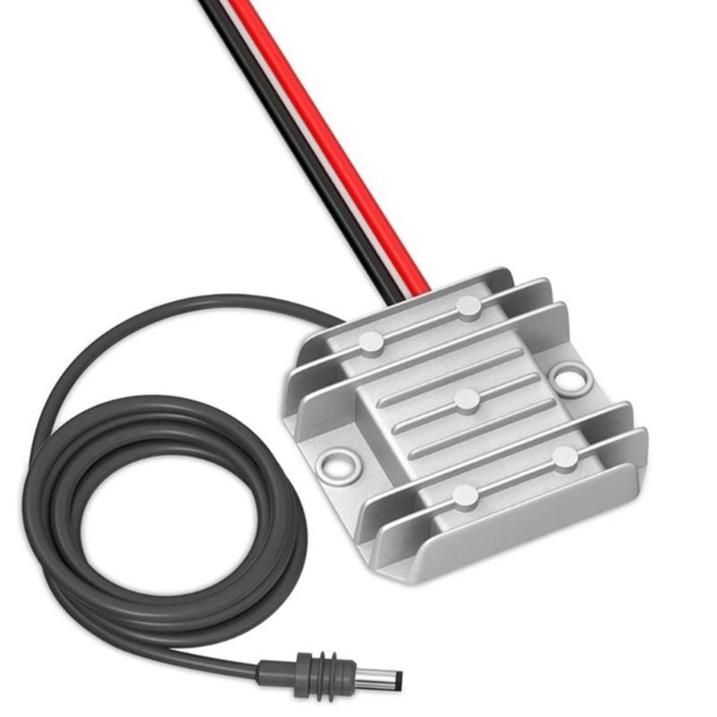 12V/24V to 30V 3.5A Converter with Power Cable Step Up Module 9V to 28V Input Step Up Power Adapter Cord Enduring