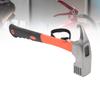 Claw Hammer ABS Rubber Iron Multifunctional Nailing Hammer with Hawkbill Curved Hook for Outdoor Camping Hiking