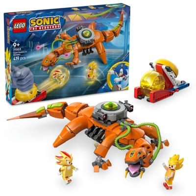 LEGO Sonic the Hedgehog Super Shadow vs Biolizard Spielzeugblock 91011 Grundschulspiel 77003
