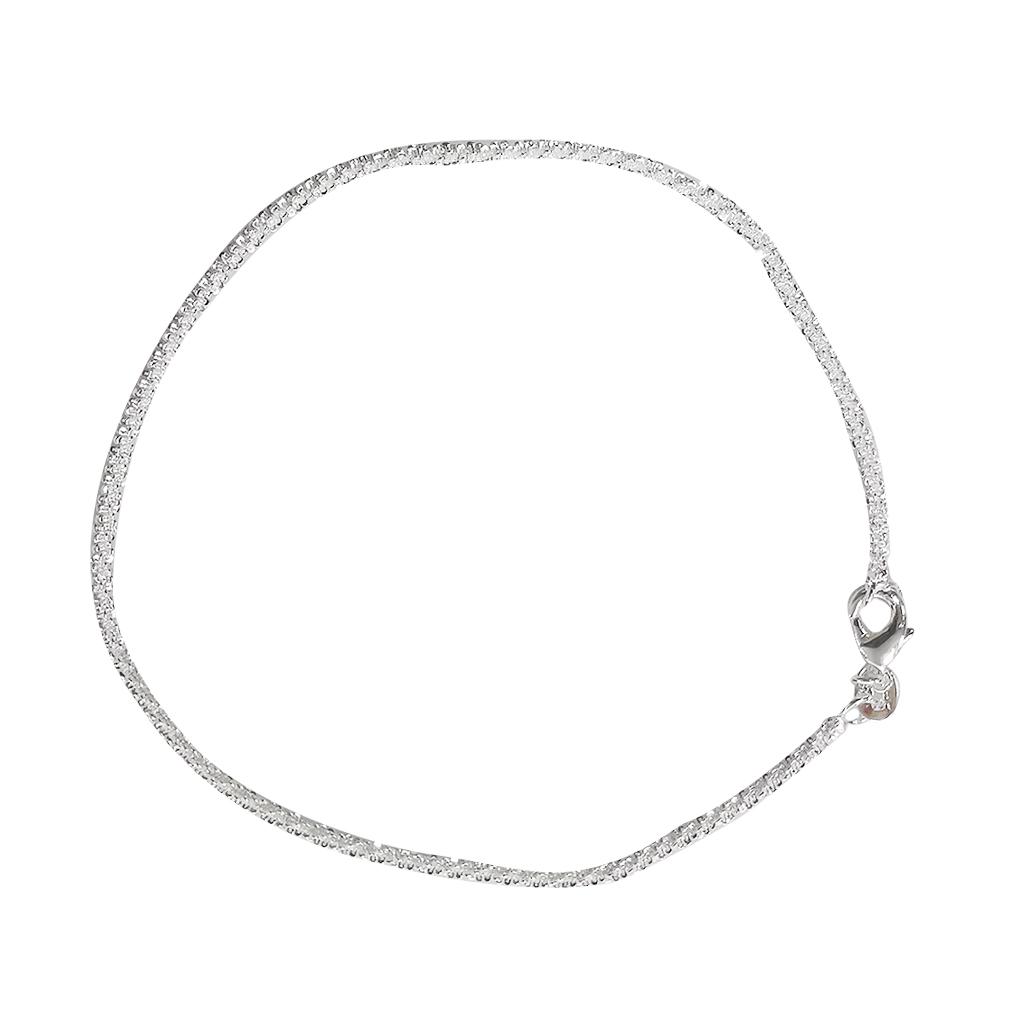 Women Alloy Anklet Simple Design Girls Foot Chain Beach Party Travel Solid Color Foot Jewelry