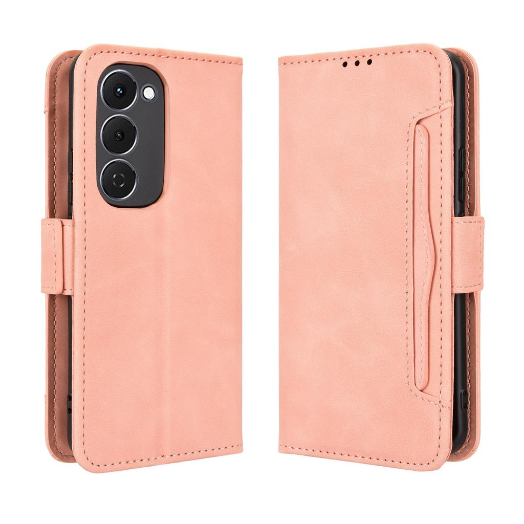 For TECNO Spark 40 Pro+ 4G Leather Case Phone Wallet Cover with Multiple Card Slots