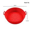 Silicone Baking Pan - High Heat Resistant, Easy to Clean, Round Mold for Air Fryers
