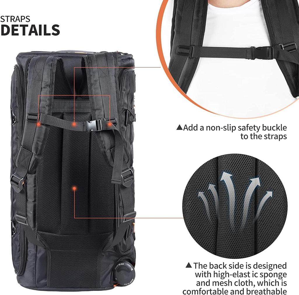 Heavy-Duty Speaker Bag, Carrying Case, Portable Speaker Tote Bag/Backpack for JBL Party Box Series Speakers (Compatible with JBL Partybox 310)