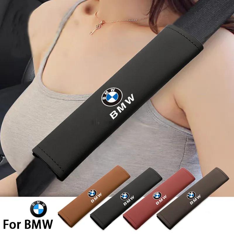 Automotive Interior Accessories Seat Belt Covers Shoulder Pads For BMW Performance E46 E90 F10 F30 X3 F20 E46 E60 E70 E39 E36 Wzdr27