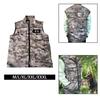 Dog Vest Waterproof Costume Waist Drawstring Practical Sleeveless Zipper Tugging Protection Breathable Jacket Protect Clothes