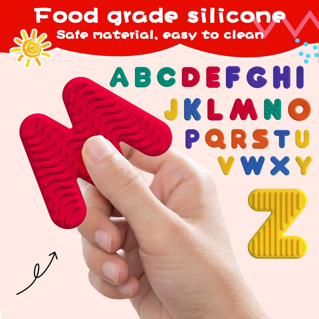 English Alphabet Early Education Puzzle Environmental Stress Relief Stone