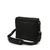 Daks Black Leather Crossbody Bag With Grid Pattern Dbba5f263bk