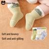 Chaussettes Bébé Mi-Mollet en Coton Doux Mianqixiong
