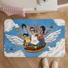 Animation-Bob's BurgersS Floor Mat Soft Non-Slip Bath Mat, Bedside Carpet, Absorbent Doormat for Home