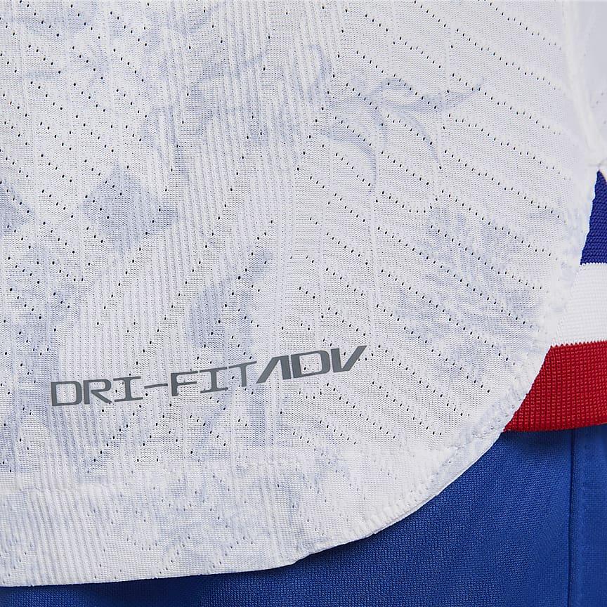 Nike Qatar World Cup Badge Logo Short Sleeve Soccer Jersey Player Edition Men Jersey White DN0624-100