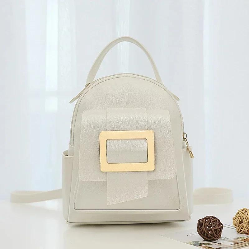

Luxury PU Leather Kawaii Backpack Cute Graceful Bagpack Mini Small School Bags for Girls Teenage Girls Fashion 5
