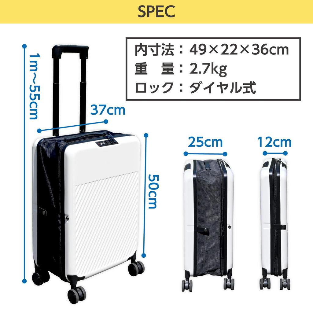 GGN para ou Mala Branca de 3 Noites, Bagagem de Cabine, Compacta, Fina, Bolsa de Cabine, 1, 2, Viagens,