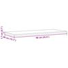 Table Top 90 x 40 x 1.7 cm Rectangular Solid Pine Wood