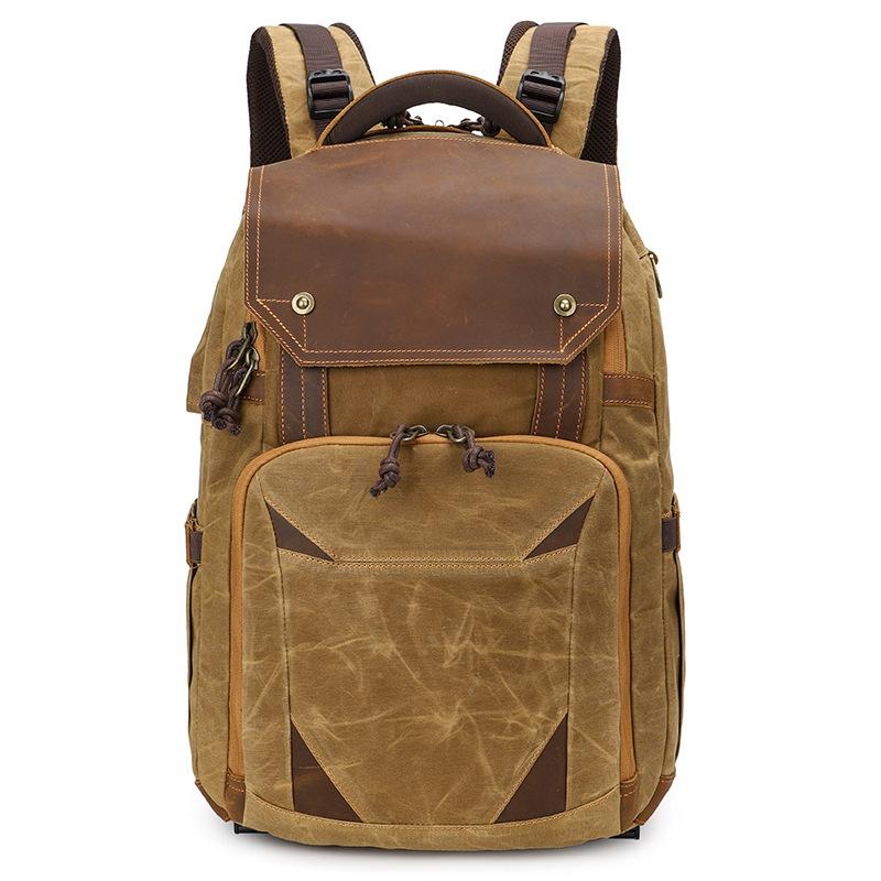 

Outdoor Liner Camera Bag Double Shoulder Retro Slr Camera Bag Waterproof Laptop Bag