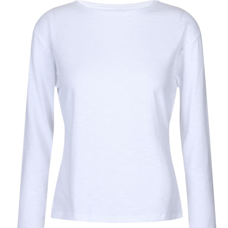 Shop Women S Korean MaDe MoDal Long Sleeve Tee SiDe Shirring Detail Charcoal D