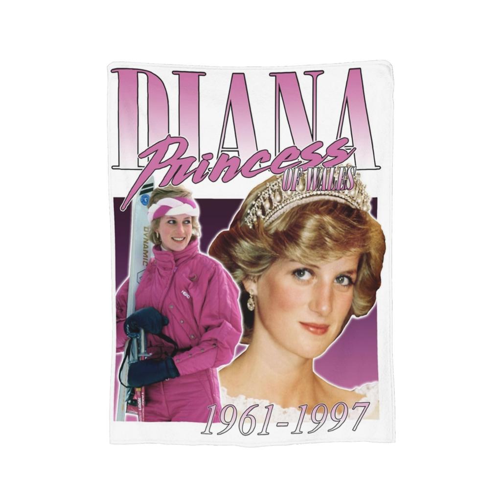 Princess Diana Blankets Fleece Print  Multi-function Ultra-Soft Throw Blanket for Home Outdoor Plush Thin Quilt