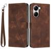 For Xiaomi Redmi Turbo 4 5G/Poco X7 Pro 5G Case Handbag Imprinted Triangle Leather Phone Cover