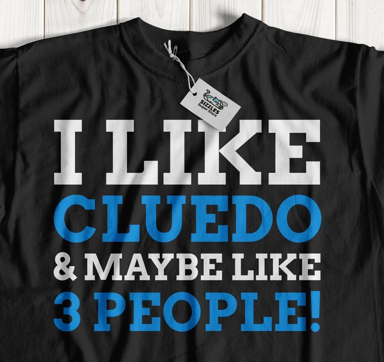 Unisex Funny Cluedo Board Game T-Shirt Christmas Games Night S