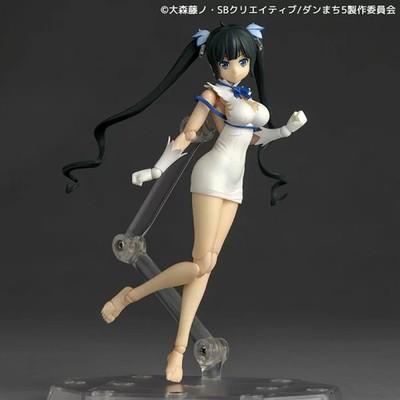 Kaiyodo Revoltech DanMachi Hestia limited ver. w/Official Bonus Parts Japan