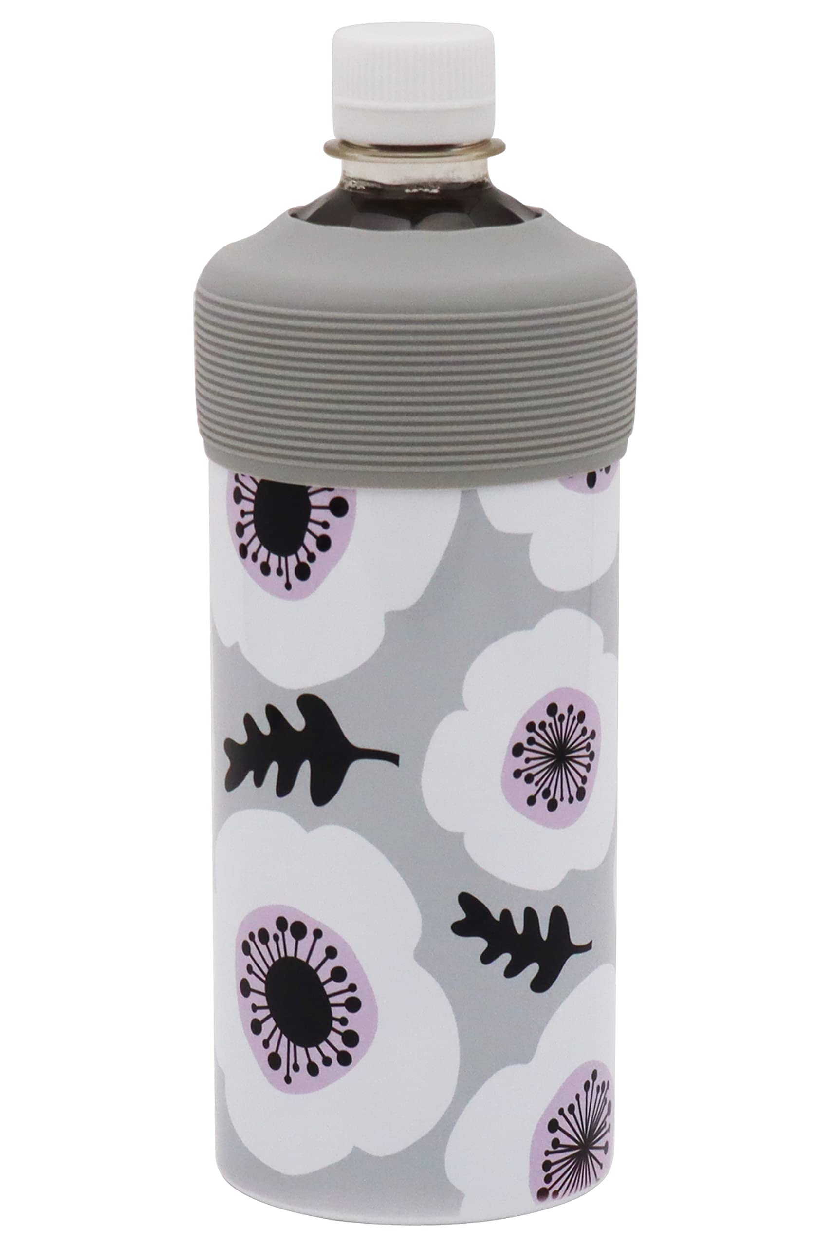 

OGURA Вакуумный держатель для ПЭТ-бутылок подходит для держателя Nordic tuuli PET, Легкий, Изолированный, 500-600 мл тамблеры, Дизайн, (Для бутылок 500-600 мл, Серый)