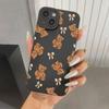 Cute Bow Bear Silicone Phone Case For Samsung Galaxy S26 S25 S24 S23 S22 S21 Ultra Plus FE A06 A26 A32 A33 A56 A34 A54 Cover