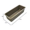 Kai House Select Slim Pound Cake Pan, Medium, Non-stick Coating, Made in Japan, Easy to Clean, DL6155
