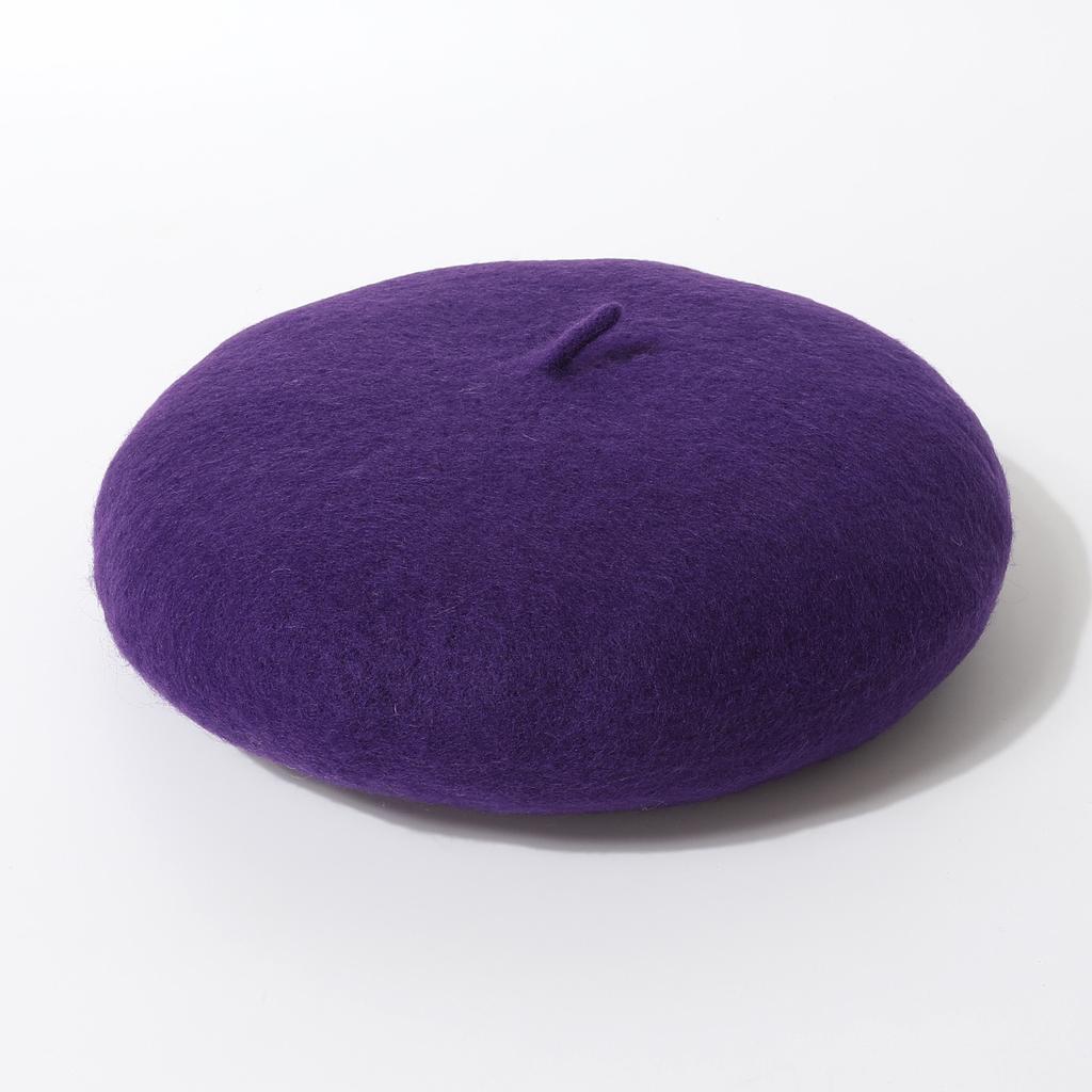 Elegant Warm Sweet Beautiful Woman Painter Art Hat Simple Versatile Beret