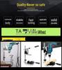 Multi-Function Electric Drill Bracket for Bench or Micro Drill
